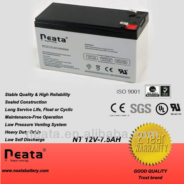 Ups Battery 12V 7.5Ah