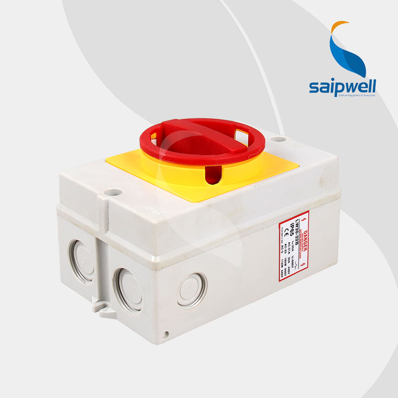 SAIP/SAIPWELL Electrical Mini 4 Position 16a 250v rotary switch