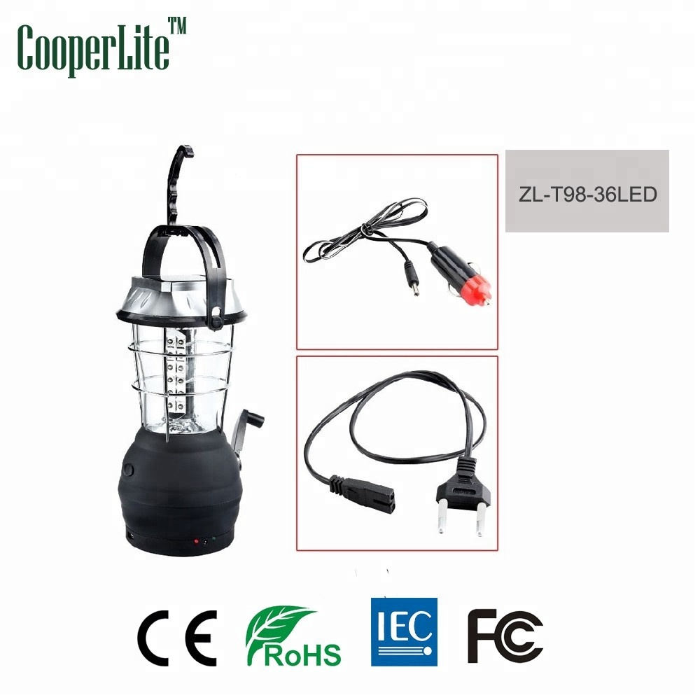 CooperLite Solar Lantern 60 Leds Portable Solar Rechargeable lantern for camping and mobile charged