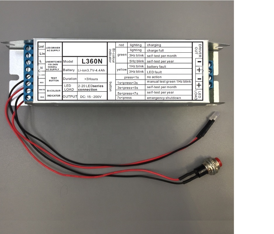 L360N Zhuiming LED Emergency Kit For LED Panel