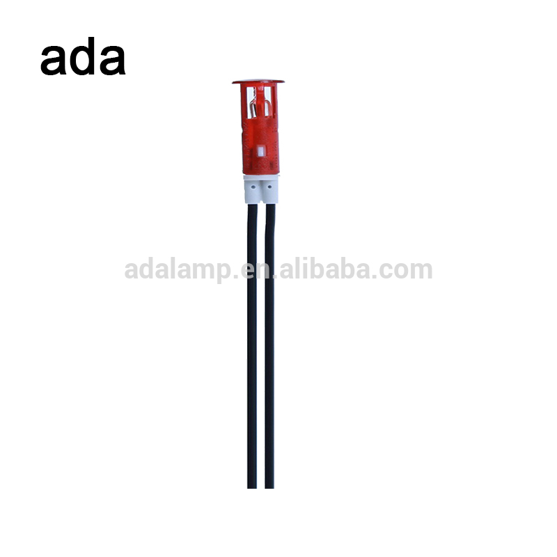 A-25 10 mm diameter neon bulb plastic led signal light