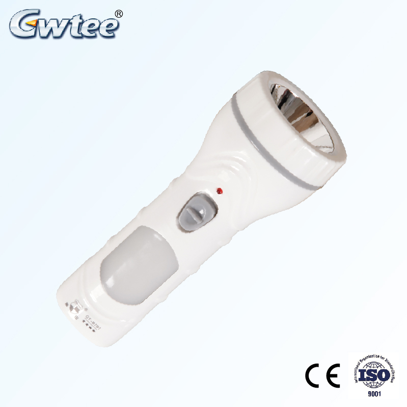 Residential rechargeable 0.5W mini led flashlight with magnet