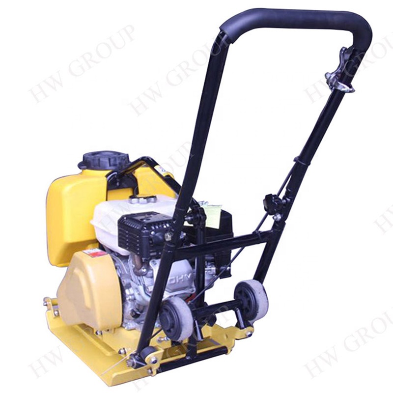 Gasoline Engine Gravel Compact Plate Clutch Compactor