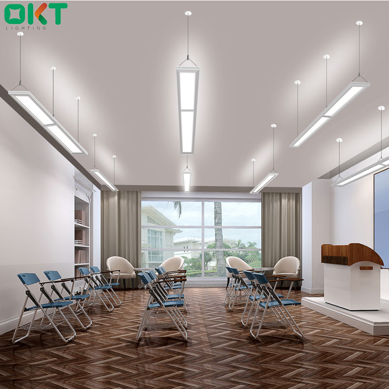 DLC ETL 4ft 40w modern led ceiling light dimmable commercial pendant lighting