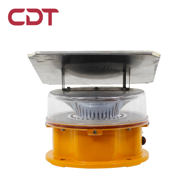 Approved FAA/ICAO/CE/CAAC DC 12V Medium-intensity Type B Solar Powered  Aviation Obstruction Light Airport Light Solar FAA