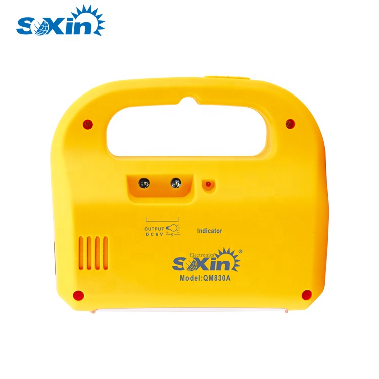 Searching light and multifunctional solar rechargeable emergency light