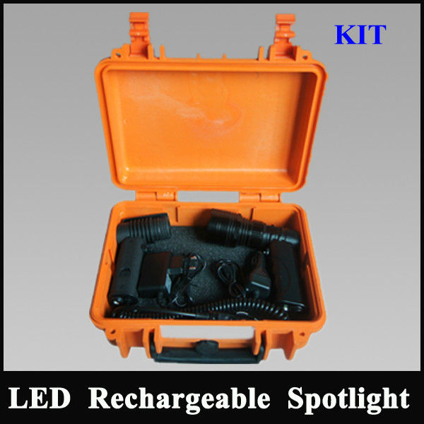 Factory in Guangzhou Pure White Beam Cree LED Rechargeable Searchlight
