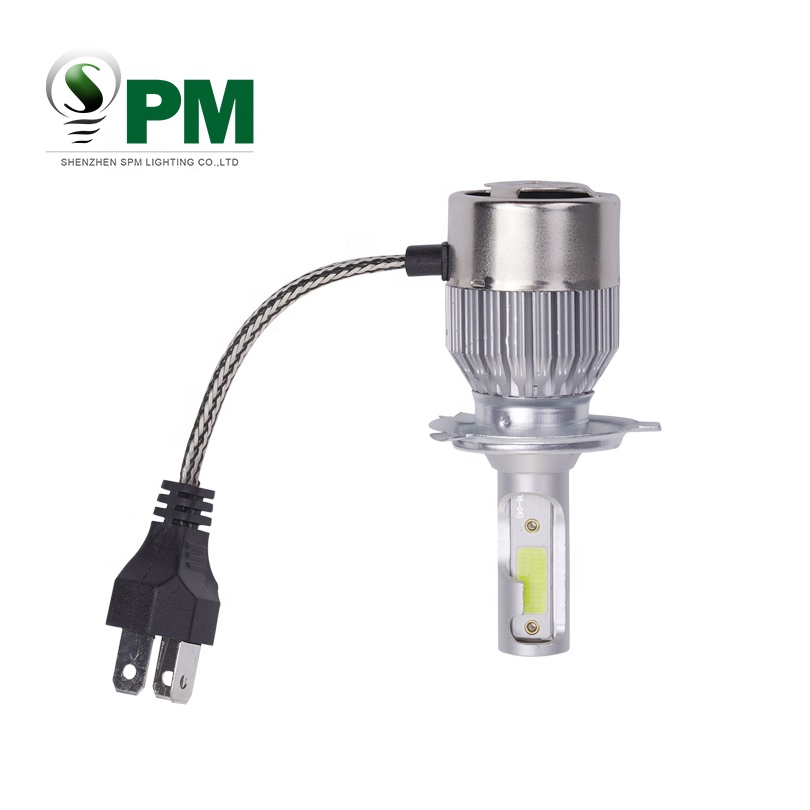 Factory directly silver 24V 18W 40w 4000 lumen h4 led headlight