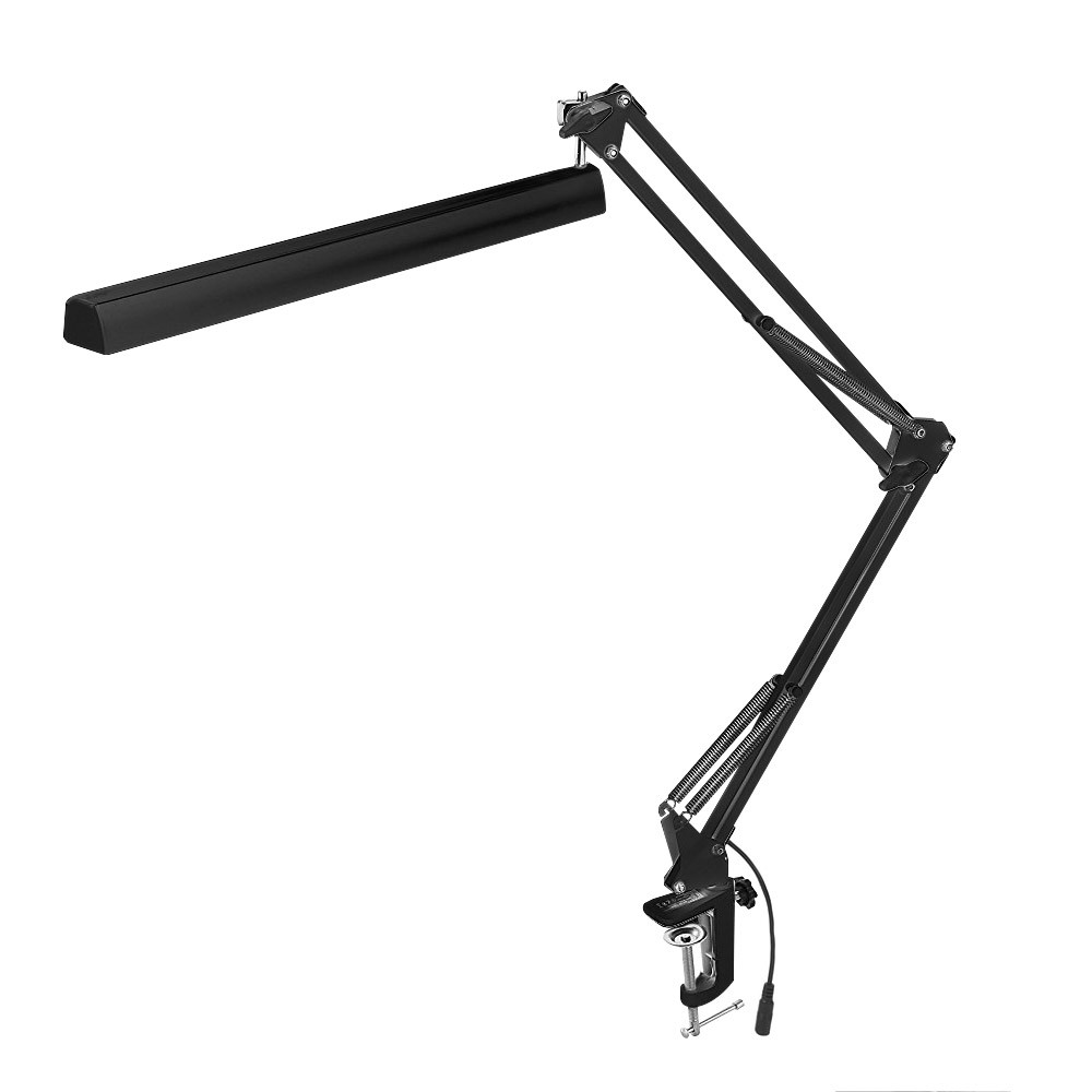 UYLED A16S Black 740 Lumen 3000K 5700K Adjustable Dimmable Reading Desk Lamp