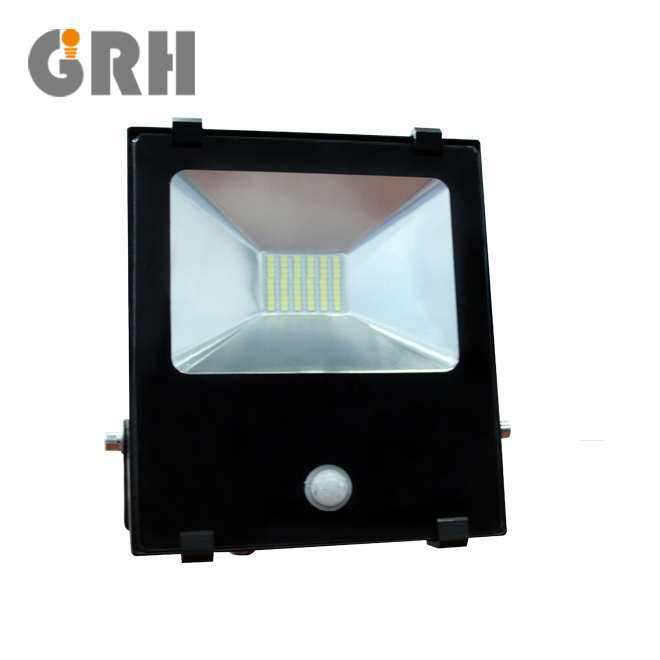 30W Ce Rohs approved Outdoor PIR Motion Sensor Security Led Flood Light