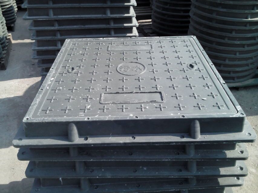 60x60 polymer manhole cover frp manhole drain grating