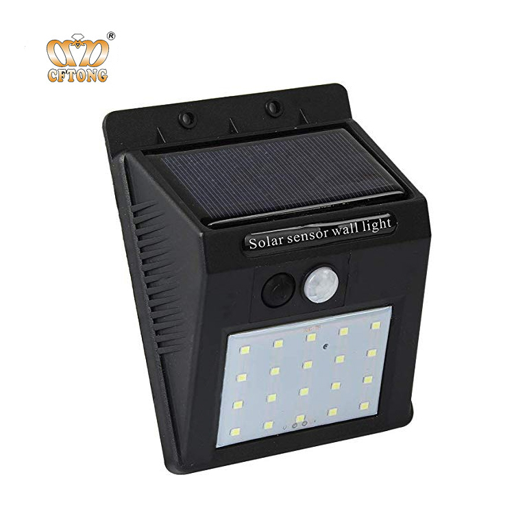 Outdoor Waterproof 20LED Solar Sensor Light, Solar Light Outdoor Motion Sensor Security Light