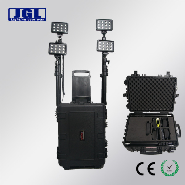 LED Tripod Light Remote Area Lighting System rechargeable camping light--584433-144w