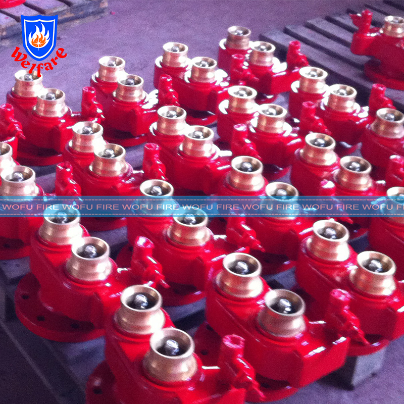 2-Way Breeching Inlet Valve, Dry Riser Inlet Breeching Valve