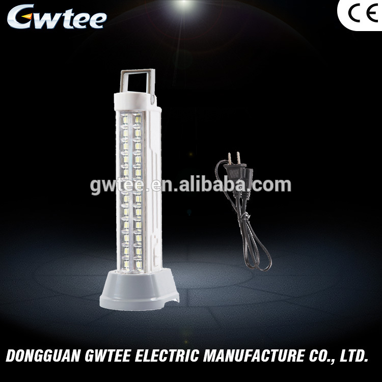 Hot-sale white 24 SMD high quality led rechargeable emergency light GT-8584