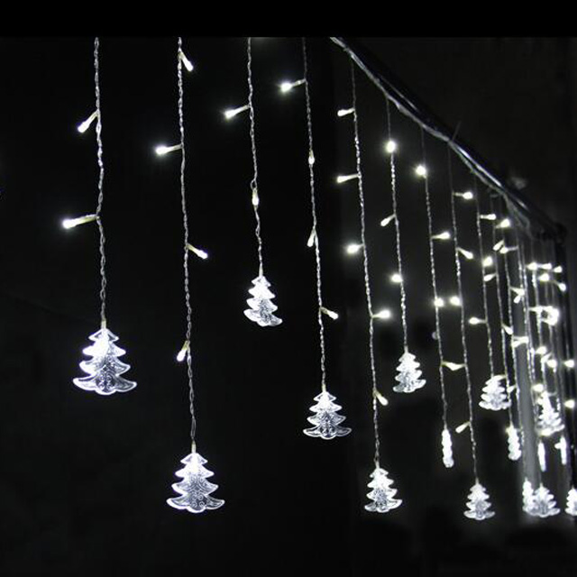 120 Led Curtain Lights  String Lighting For Holiday Christmas Wedding Party Room Decoration
