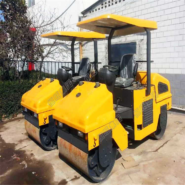 3000kg Small Double Drum Hydraulic Vibratory Road Roller