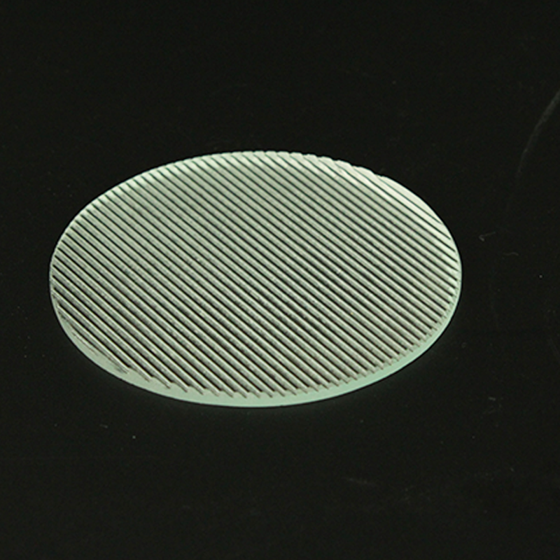 Round Tempered Lamp Cover Frosted Glass For LED Lights