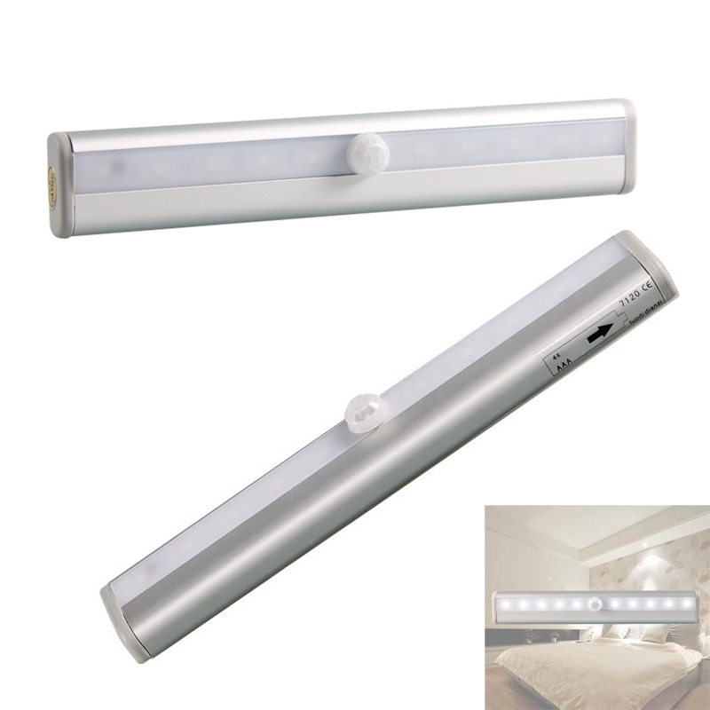 Digital 19CM USB Rechargeable LED Under Cabinet Light PIR Infrared Motion Sensor Lamp Kitchen Wardrobe Closet LED lamp Light