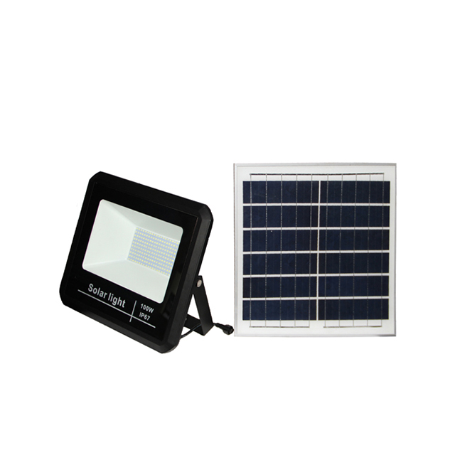 5 years warranty 100w solar panel outdoor flood light