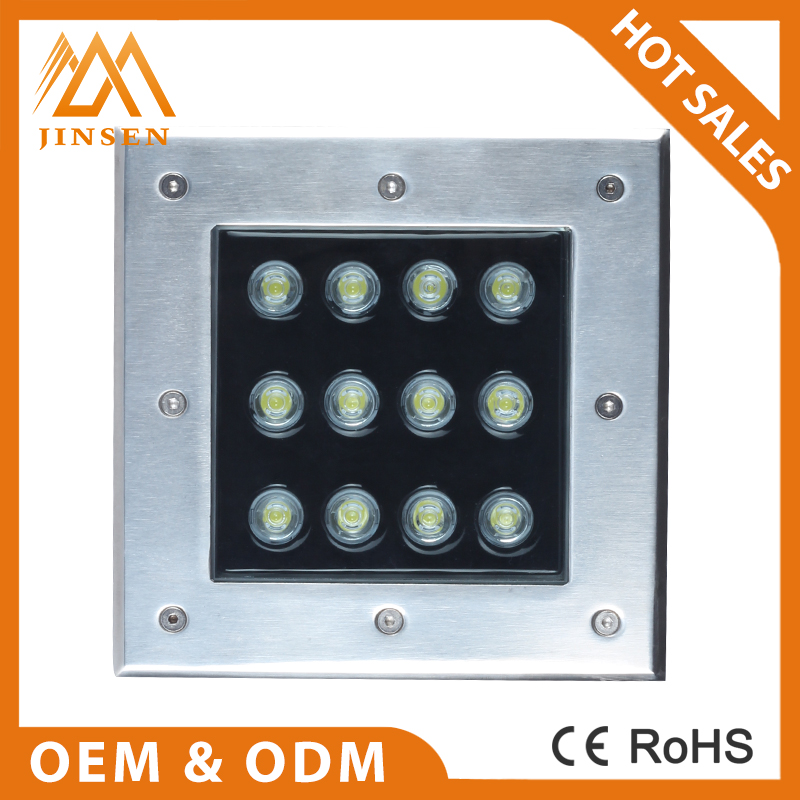 Get coupon High quality recessed floor lighting 12W led in-ground driveway lights