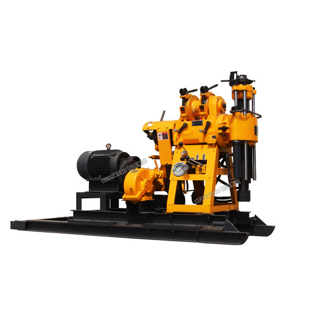 High performance equipment hydraulic diesel drilling rig model