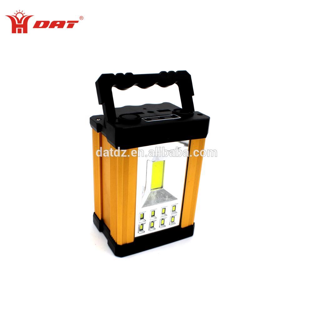 AT-316 new product Aluminum alloy 5w COB home usage led rechargeable emergency light