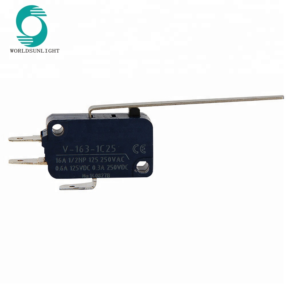 IP67 IP40 t85 5e4 spdt or spst 16A 250V ac types of waterproof micro switch