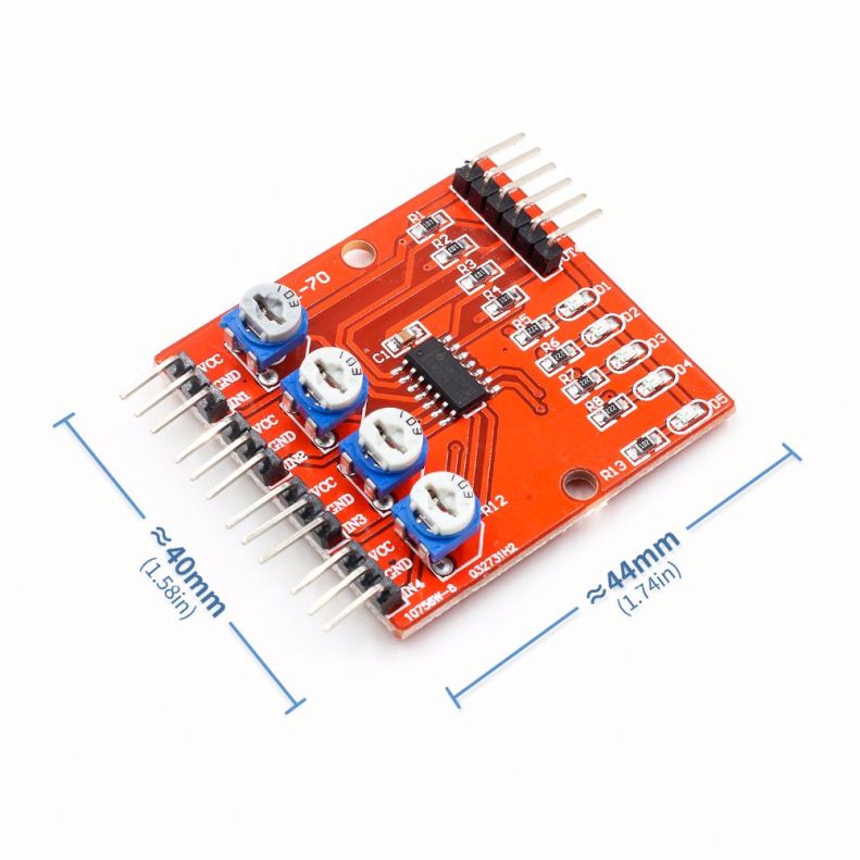 5 Channel infrared tracing / 4CH tracking module / transmission line / obstacle avoidance / car / robot sensors