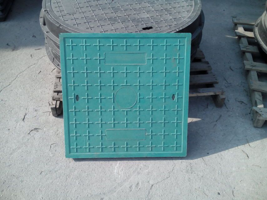 smc plastic manhole cover EN124 D600 manhole covers FRP water meter manhole cover