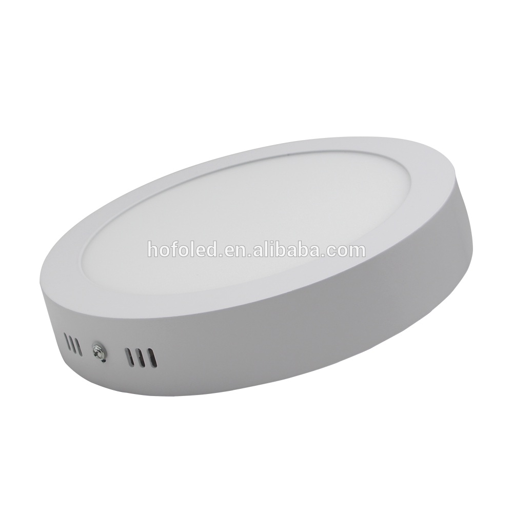 Round surface mounted indoor led panel light 18w