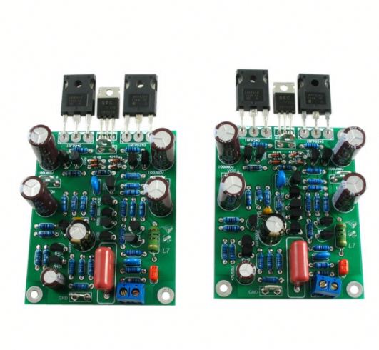 Class AB MOSFET L7 Audio Power Amplifier DUAL-CHANNEL 300-350WX2 Amplifier Board