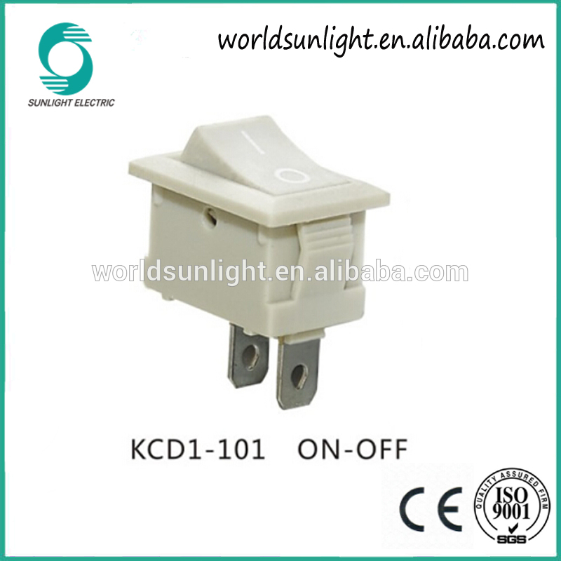 CQC KCD5-102 kcd5 On-on 3A 250VAC 6A 12VDC momentary rocker switch