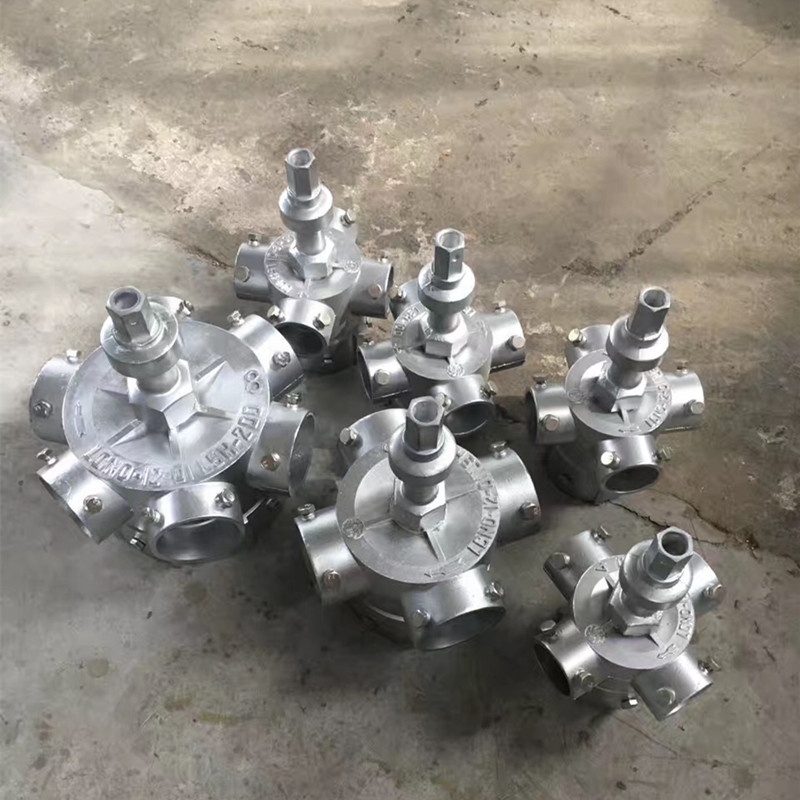 Aluminum alloy rotating sprinkler head for cooling tower, cooling tower sprinkler head