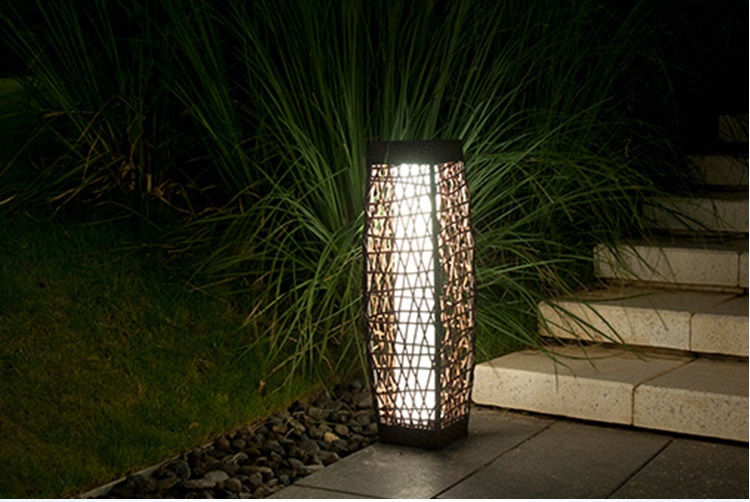 New Design 25Led Solar Garden Rattan Solar Light