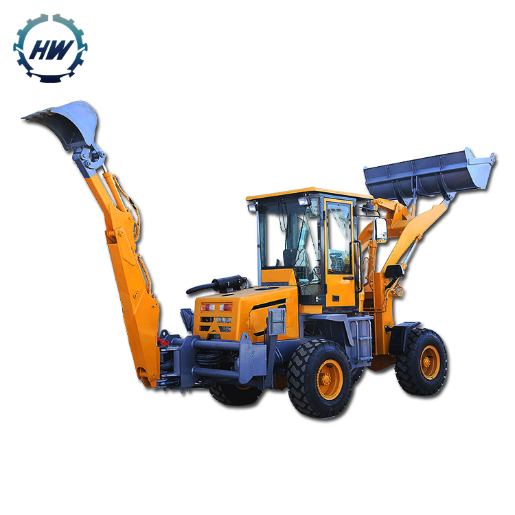 Mini backhoe wheel loader articulated backhoe loader factory price