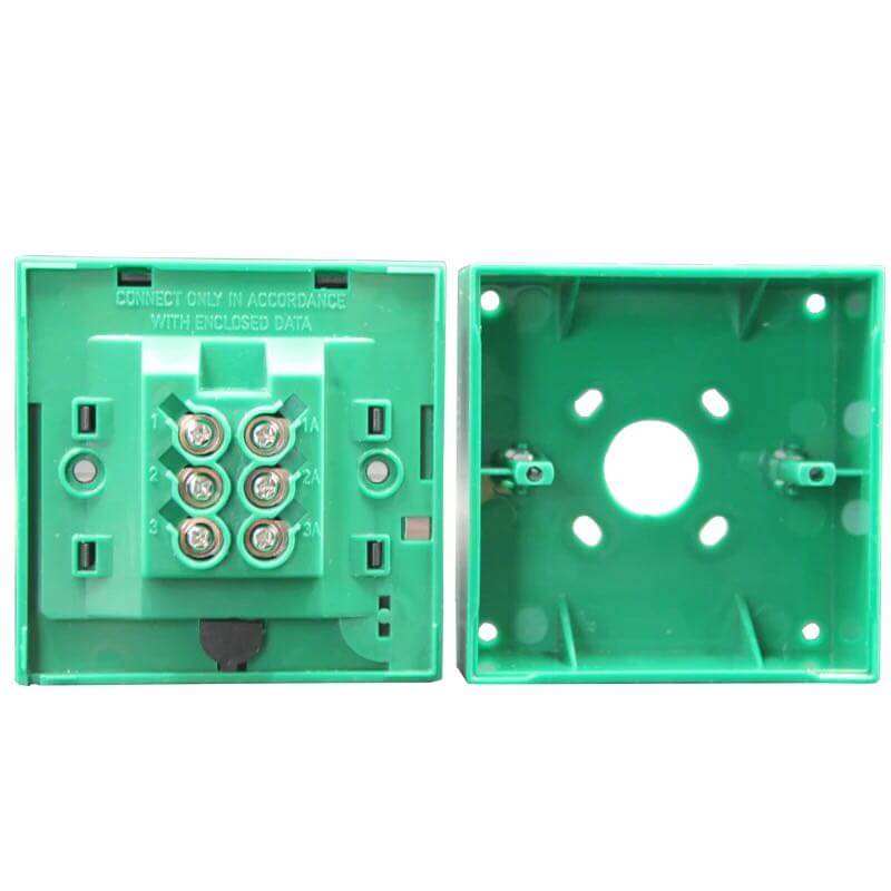 2019 emergency fire call button break glass (green)