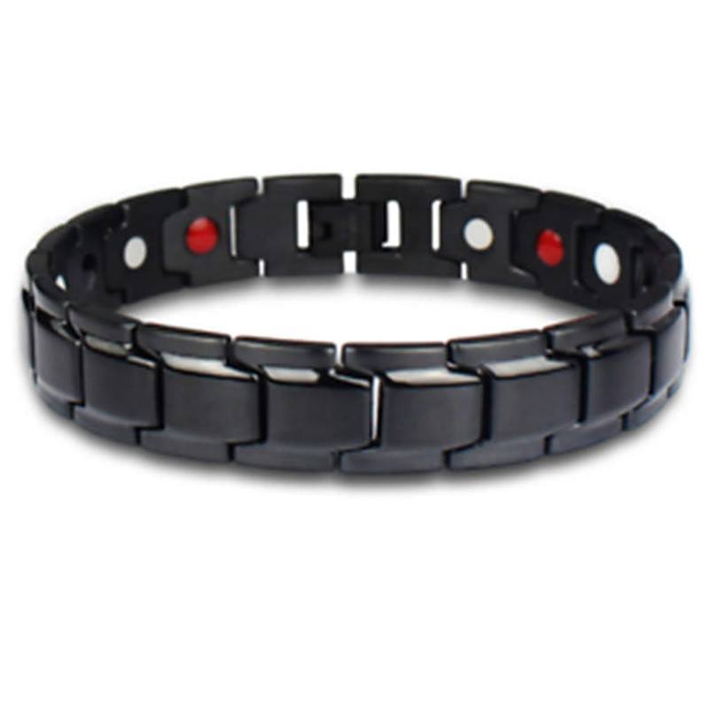 Magnetic Energy Healing Bangles Stainless Steel Therapy Titanium Bracelets Jewelry