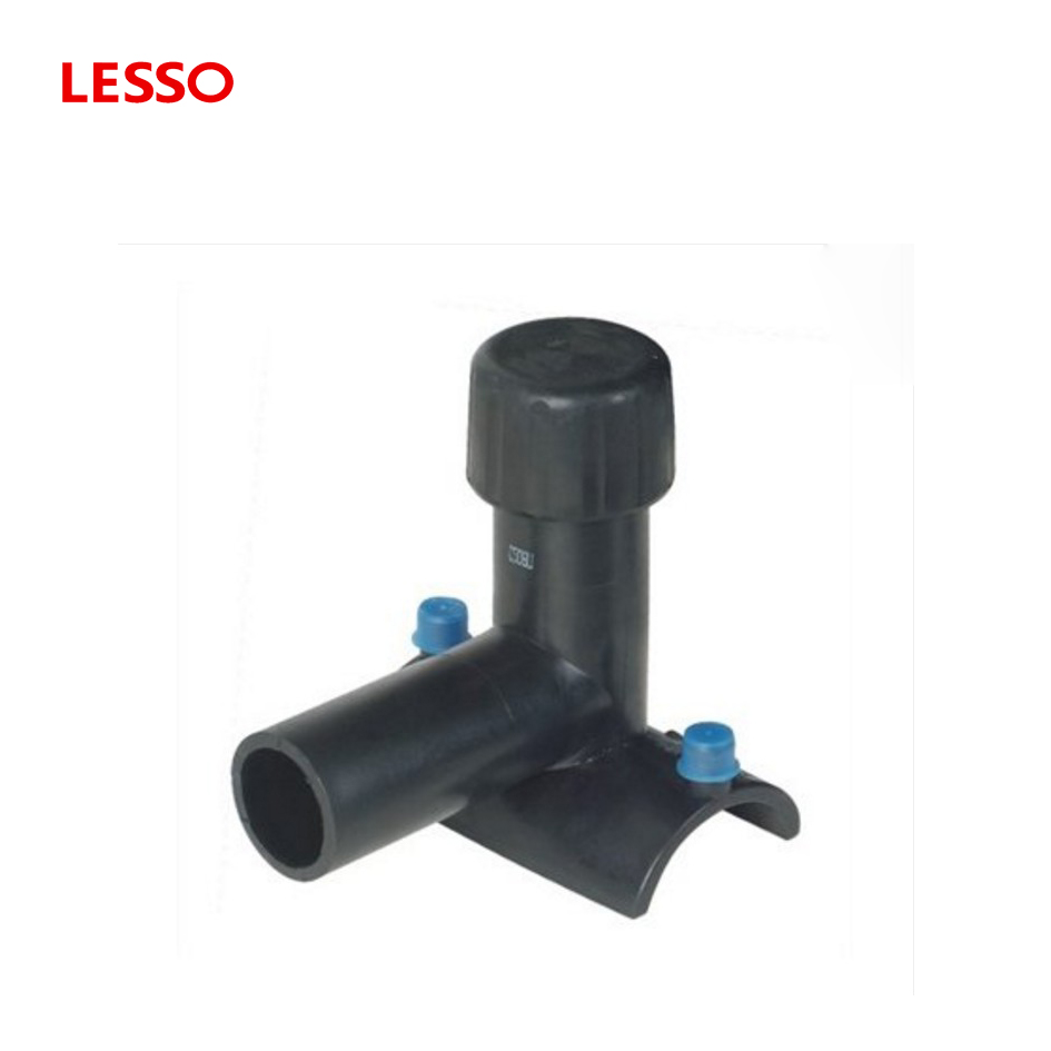 LESSO PE Electro Fusion Fittings Tapping Saddle hdpe pipe saddle fitting