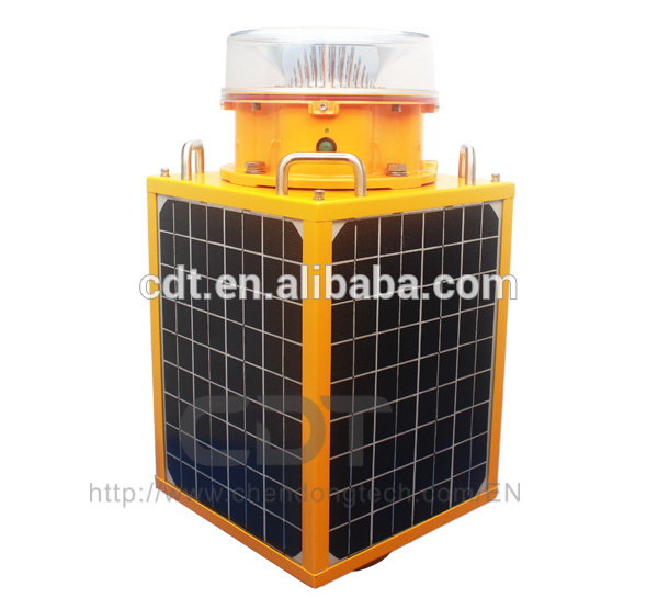 GSM Communications tower Solar power Aviation obstruction light