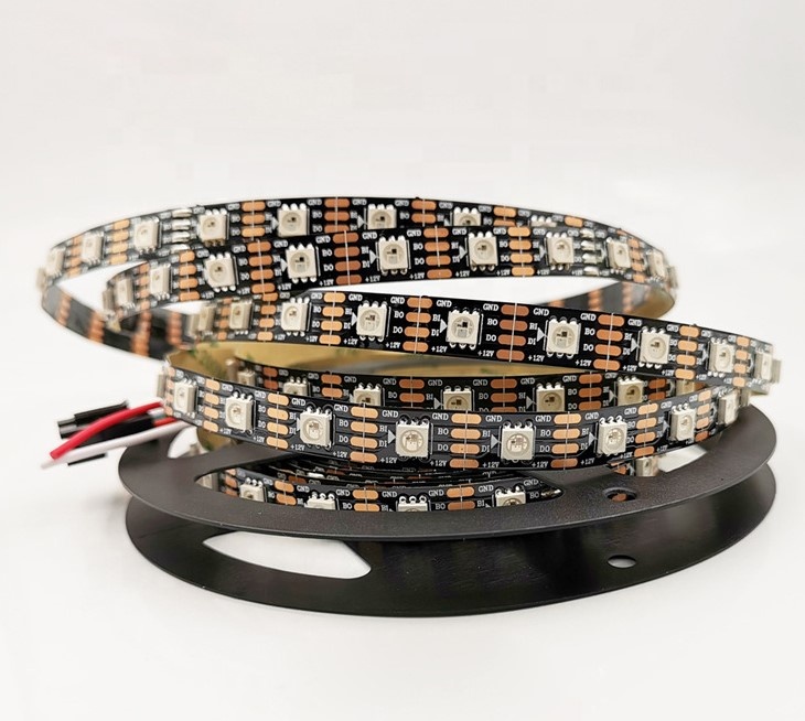 Epistar chip ws2815 rgb 12v led strip 60led 5m flexible addressable