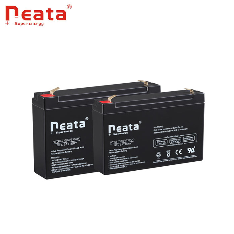 Lead acid vrla AGM  6v7ah rechargeable ups battery