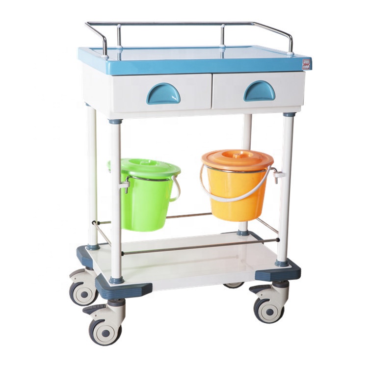 Medical emergency treatment crash trolley cart for sale