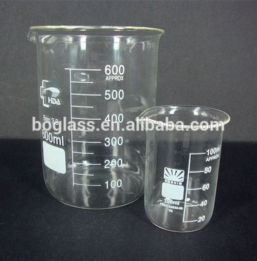 Beaker borosilicate glass