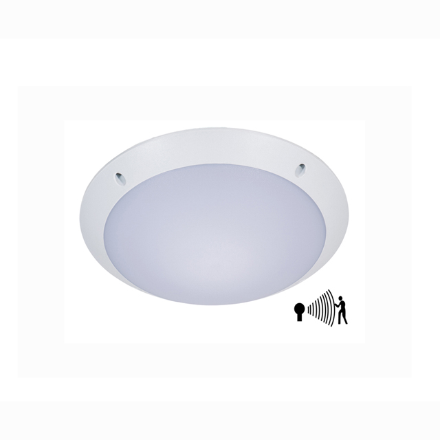 Modern indoor round microwave motion sensor light 12W with dimmable led ceiling mount light fixtures(PS-ML32L-D)