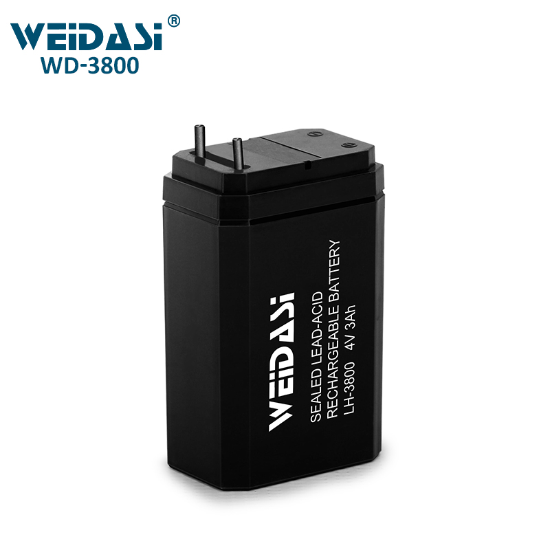 4v sealed lead acid small rechargeable battery for portable lights