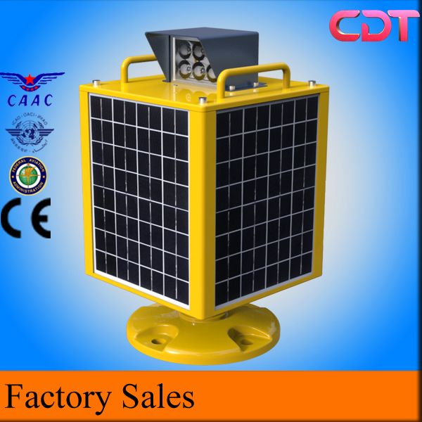 Aircraft Warning Lights 2000cd Medium Intensity Type B Electric Iron Tower Chimney Solar Marine Lantern