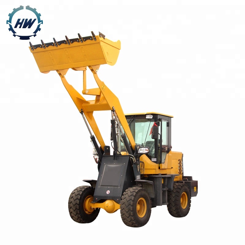 Factory price best selling mini wheel front backhoe loader