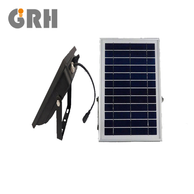 5w solar panel ultra bright led flood light