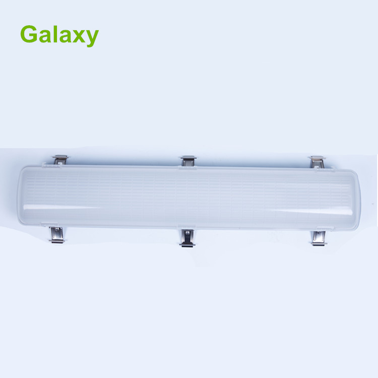 High quality emergency 1-3hours high lumen ip65 waterproof T8 led tri-proof emergency light fixture for boat 9w 2*9w 18w 2*18w